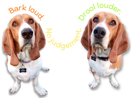 Saska and Juni encouraging presence and acceptance.